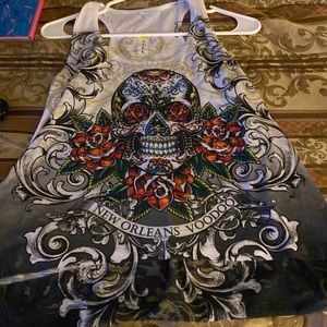 Women’s strapless shirt